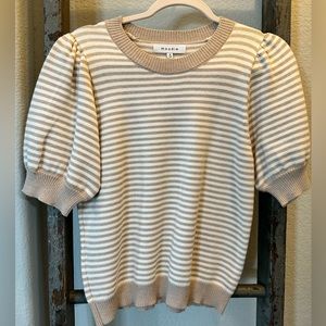 Balloon Sleeve Sweater Top